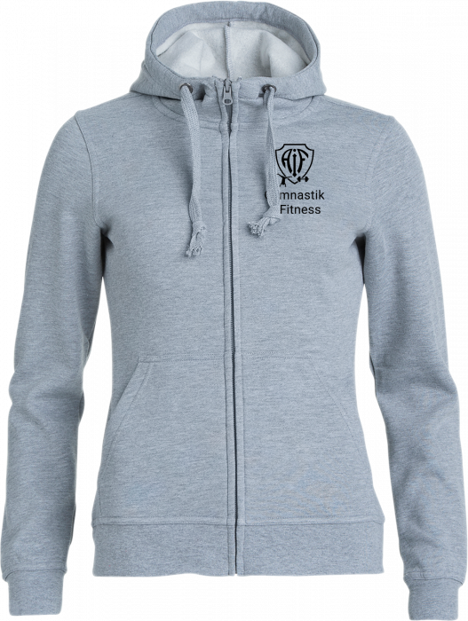 Clique - Aif Hættecardigan (Dame) - Grey melange