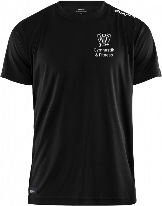 Craft - Aif T-Shirt Polyester (Herre) - Zwart