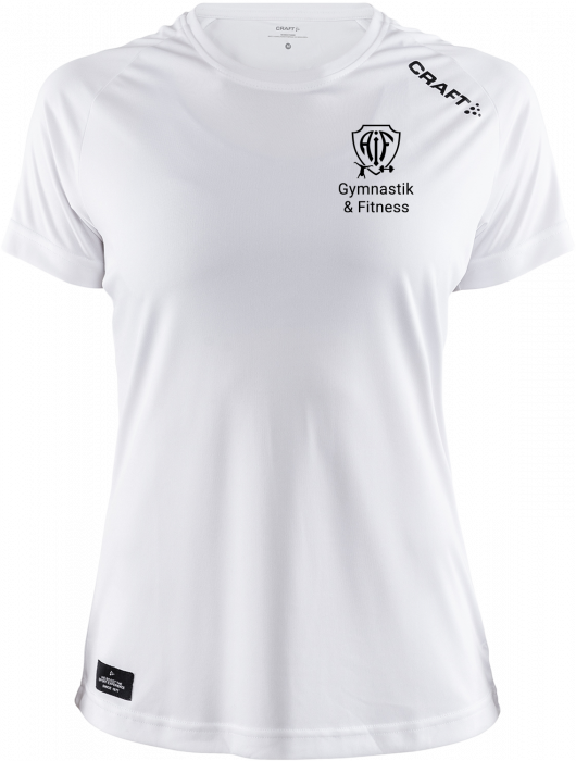 Craft - Aif T-Shirt Polyester (Dame) - Blanc